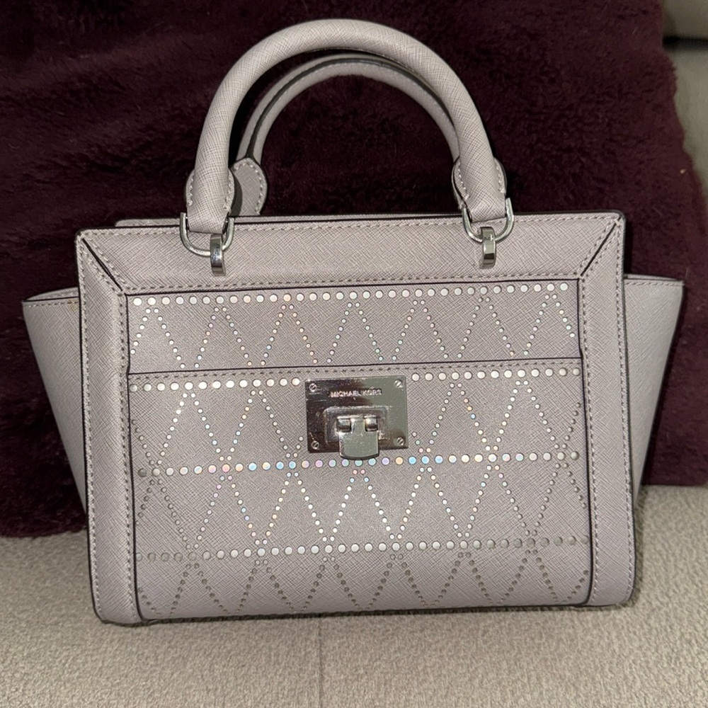 Michael Kors Gray Crossbody Bag